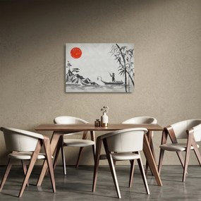 Obraz na szkle - Góra Fuji (70x50 cm)