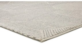 Jasnoszaro-kremowy dywan 133x190 cm Porto – Universal