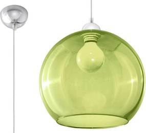 Okrągła szklana lampa wisząca E8-B11