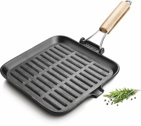 Lamart LT 1065 patelnia grillowa Iron 23 cm
