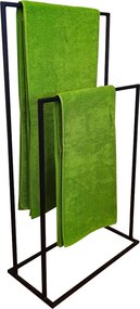 Stojak wieszak łazienkowy na ręczniki LOFT metalowy