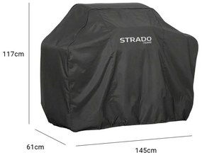 Wodoodporny pokrowiec na grilla/rower Strado 145x61x117