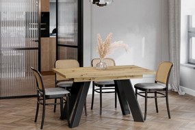 Stół w stylu industrialnym Como rozkładany od 130 do 210 cm