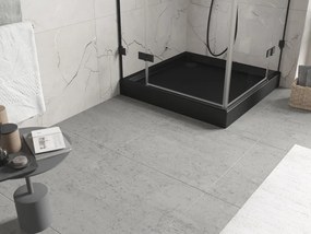 Mexen Flow+ brodzik kwadratowy 100 x 100 cm, czarny mat - 46S701010H
