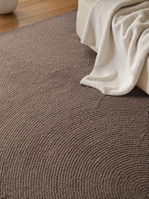 Dywan wełniany Hanse Home Eleni brązowy 80 cm x 200 cm