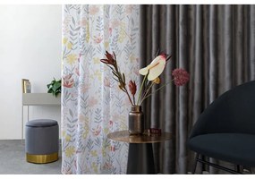 Biała firanka 500x260 cm Corsa – Mendola Fabrics