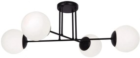 Lampa sufitowa patyki z okrągłymi kloszami S803-M7-H08