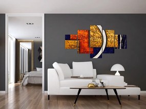 Obraz abstrakcji (125x70 cm)