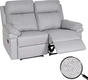 2-osobowy fotel kinowy MCW-L94,  jasnoszary