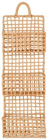 Wielopoziomowa metalowa półka w naturalnym kolorze 25 cm Sines – House Nordic