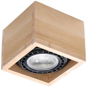 Naturalna lampa sufitowa 14x14 cm Urara – Nice Lamps
