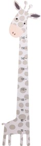 Miarka wzrostu dla dzieci, żyrafa, drewniana, do 160 cm