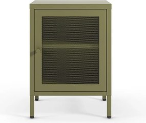 Zielona szafka nocna Fayna – Marckeric