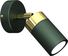 Metalowy zielony kinkiet F1-H99