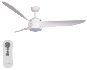 Lucci air 512911 - Wentylator sufitowy LED AIRFUSION LED/20W/230V drewno/biały + pilot