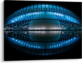Obraz stadionu piłkarskiego (70x50 cm)