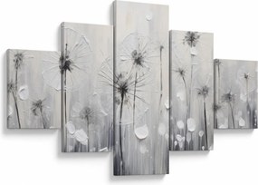 Obraz - Mlecze, malarstwo (125x70 cm)