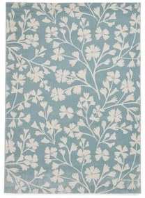 Niebieski dywan 160x230 cm Grace Floral – Catherine Lansfield