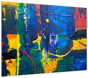 Obraz na szkle - Abstrakcja (70x50 cm)