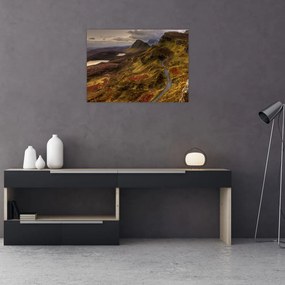 Obraz szkockich gór (70x50 cm)