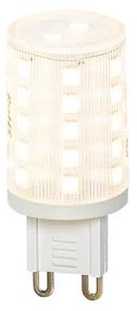 Zestaw 4 inteligentnych lamp ściennych czarnych 8 cm z WiFi G9 - Transfer Nowoczesny Oswietlenie wewnetrzne