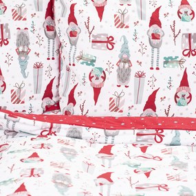 4Home Pościel bawełniana Christmas Elf, 140 x 200 cm, 70 x 90 cm