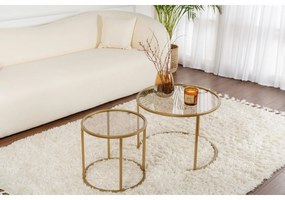 Zestaw stolików konferencyjnych Aurum Gold and Bronze 60 cm, 2 szt.