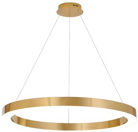 LAMPA WISZĄCA LED LHJ051-CP1 C ZŁOTA SZCZOTKOWANA