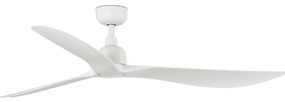 FARO 34363- Wentylator sufitowy OUTWOOD L biały śr. 150 cm IP44 + pilot zdalnego sterowania