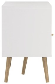 Biała szafka pod TV 117x61 cm Bodo – Tvilum