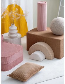 Brązowy sztruksowy piankowy plac zabaw 3 szt. wysokość 37 cm 75x49 cm Rainbow Montessori – Wigiwama