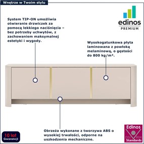Kaszmirowa potrójna szafka RTV Z6-A76