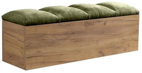 Zielono-naturalna ławka Kumo – Bobochic Paris