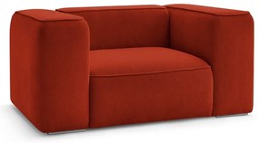 Ceglasty fotel Zephyr – Bobochic Paris