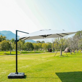 Parasol Ogrodowy Kwadratowy Ecru