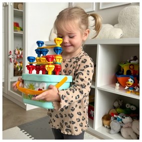 Woopie green konstrukcyjny box motoryczny montessori 12w1 fsc