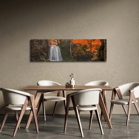Obraz - Wodospad w Tajlandii (170x50 cm)