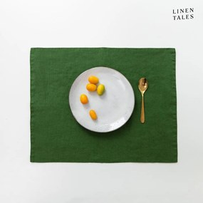 Lniana mata stołowa 35x45 cm True Green – Linen Tales