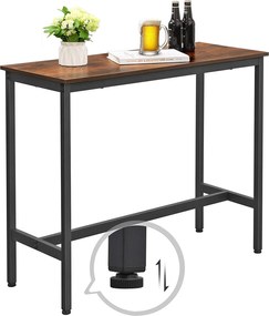 Wysoki stół barowy Salto 010 w stylu industrialnym
