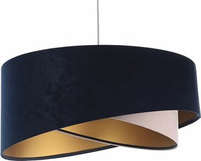 Lampa wisząca SAPPHIRE granatowa/złota