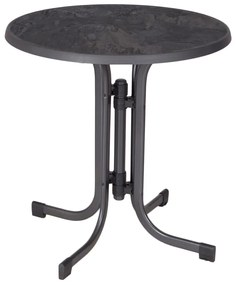 Stół ogrodowy Dine &amp; Relax 70 cm pizarra / antracyt PATIO