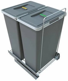 Elletipi Wbudowany kosz na śmieci ECOFIL, 35 + 35l