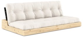 Kremowa rozkładana sofa 196 cm Base – Karup Design