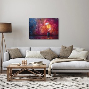 Obraz na szkle - Pomysł (70x50 cm)