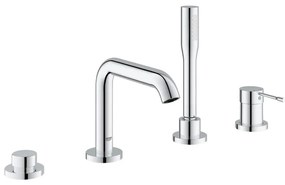 GROHE 19578001 - Czterootworowa bateria wannowa ESSENCE 197 mm, błyszczący chrom