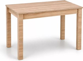 Nowoczesny rozkładany stół Plissee 100-135x60 cm prostokątny z laminowanym blatem i nogami do kuchni