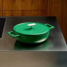 Patelnia z pokrywką żeliwna ø 26 cm tegame Mattia 3.0 – FABINI