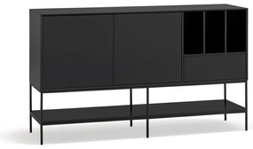 Czarna komoda 166x98x45 cm Platt – Teulat