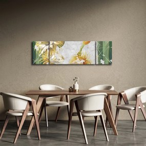 Obraz - Kwitnące kaktusy, vintage (170x50 cm)