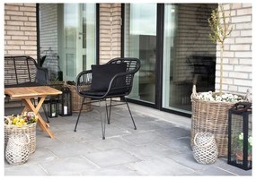 Zestaw 2 foteli ogrodowych ze sztucznego rattanu z poduszką House Nordic Trieste